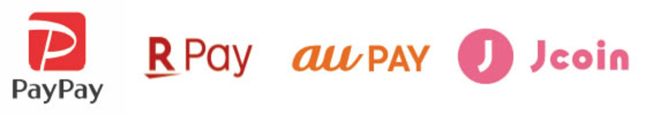 paypay, RPay, auPAY, Jcoin